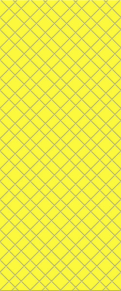 Yellow Basket Weave Tile Acrylic Shower Panel 2440mm x 1220mm ( 3mm Thick) - CladdTech