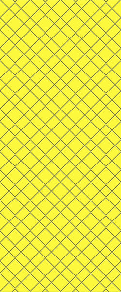 Yellow Basket Weave Tile Acrylic Shower Panel 2440mm x 1220mm ( 3mm Thick) - CladdTech
