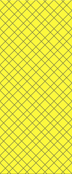 Yellow Basket Weave Tile Acrylic Shower Panel 2440mm x 1220mm ( 3mm Thick) - CladdTech