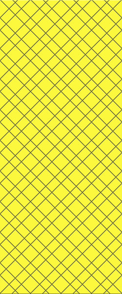 Yellow Basket Weave Tile Acrylic Shower Panel 2440mm x 1220mm ( 3mm Thick) - CladdTech