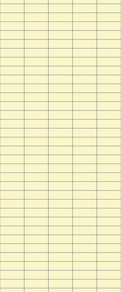 Yellow Horizontal Block Tile Acrylic Shower Panel 2440mm x 1220mm (3mm Thick) - CladdTech