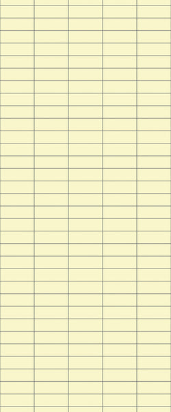 Yellow Horizontal Block Tile Acrylic Shower Panel 2440mm x 1220mm (3mm Thick) - CladdTech