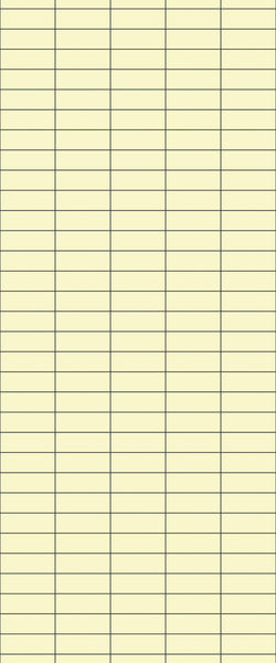 Yellow Horizontal Block Tile Acrylic Shower Panel 2440mm x 1220mm (3mm Thick) - CladdTech