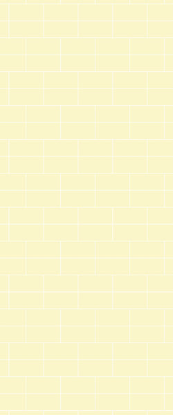 Yellow Brickbond Tile Acrylic Shower Wall Panel 2440mm x 1220mm ( 3mm Thick) - CladdTech