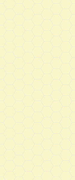 Yellow Hexagon Tile Acrylic Wall Panel 2440mm x 1220mm (3mm Thick) - CladdTech