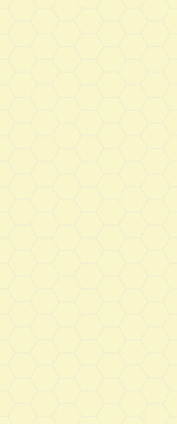 Yellow Hexagon Tile Acrylic Wall Panel 2440mm x 1220mm (3mm Thick) - CladdTech