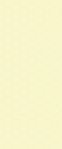 Yellow Hexagon Tile Acrylic Wall Panel 2440mm x 1220mm (3mm Thick) - CladdTech