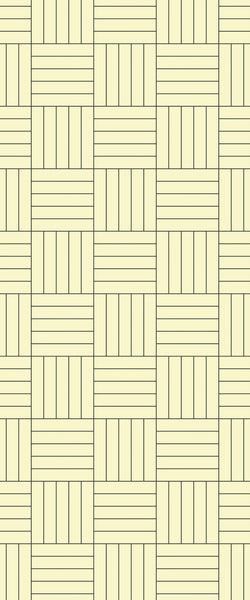 Yellow Mosaic Tile Acrylic Shower Panel 2440mm x 1220mm ( 3mm Thick) - CladdTech
