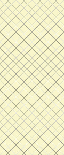 Yellow Basket Weave Tile Acrylic Shower Panel 2440mm x 1220mm ( 3mm Thick) - CladdTech