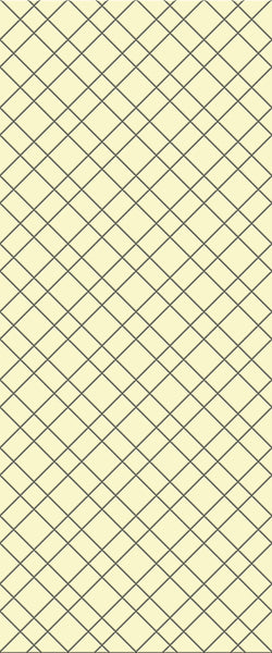 Yellow Basket Weave Tile Acrylic Shower Panel 2440mm x 1220mm ( 3mm Thick) - CladdTech