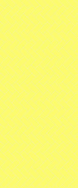 Yellow Diagonal Herringbone Tile Acrylic Shower Wall Panel 2440mm x 1220mm (3mm Thick) - CladdTech
