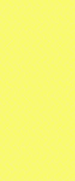 Yellow Diagonal Herringbone Tile Acrylic Shower Wall Panel 2440mm x 1220mm (3mm Thick) - CladdTech