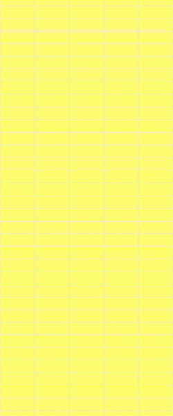 Yellow Horizontal Block Tile Acrylic Shower Panel 2440mm x 1220mm (3mm Thick) - CladdTech