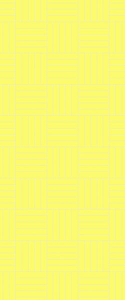 Yellow Mosaic Tile Acrylic Shower Panel 2440mm x 1220mm ( 3mm Thick) - CladdTech
