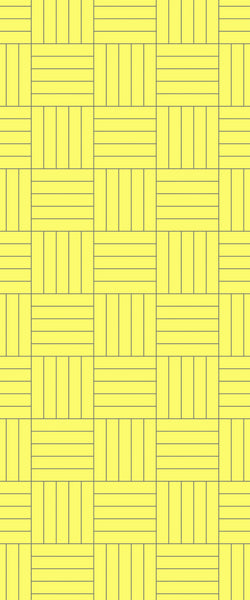 Yellow Mosaic Tile Acrylic Shower Panel 2440mm x 1220mm ( 3mm Thick) - CladdTech