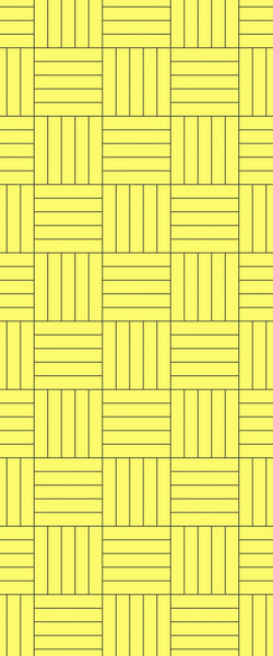 Yellow Mosaic Tile Acrylic Shower Panel 2440mm x 1220mm ( 3mm Thick) - CladdTech