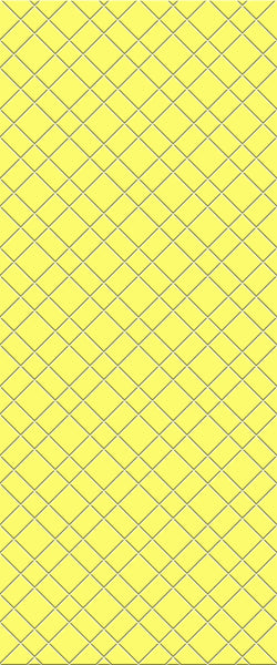 Yellow Basket Weave Tile Acrylic Shower Panel 2440mm x 1220mm ( 3mm Thick) - CladdTech