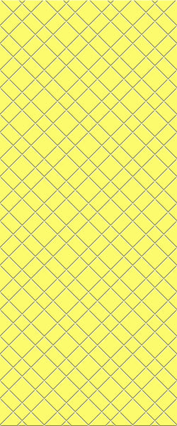 Yellow Basket Weave Tile Acrylic Shower Panel 2440mm x 1220mm ( 3mm Thick) - CladdTech