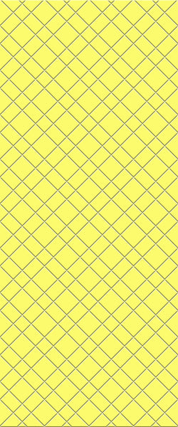 Yellow Basket Weave Tile Acrylic Shower Panel 2440mm x 1220mm ( 3mm Thick) - CladdTech