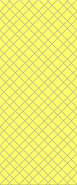 Yellow Basket Weave Tile Acrylic Shower Panel 2440mm x 1220mm ( 3mm Thick) - CladdTech