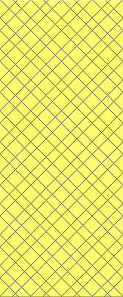 Yellow Basket Weave Tile Acrylic Shower Panel 2440mm x 1220mm ( 3mm Thick) - CladdTech