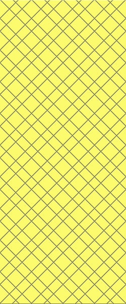 Yellow Basket Weave Tile Acrylic Shower Panel 2440mm x 1220mm ( 3mm Thick) - CladdTech