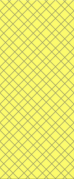 Yellow Basket Weave Tile Acrylic Shower Panel 2440mm x 1220mm ( 3mm Thick) - CladdTech
