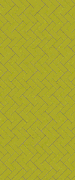 Yellow Diagonal Herringbone Tile Acrylic Shower Wall Panel 2440mm x 1220mm (3mm Thick) - CladdTech