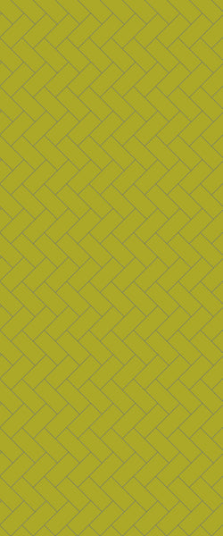 Yellow Diagonal Herringbone Tile Acrylic Shower Wall Panel 2440mm x 1220mm (3mm Thick) - CladdTech