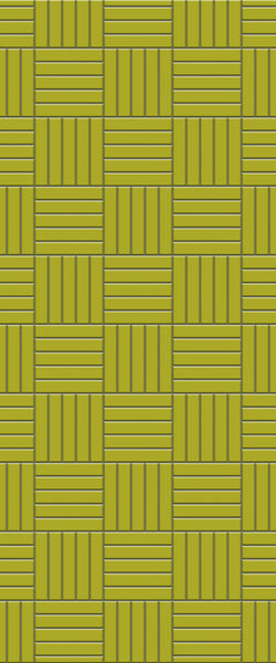 Yellow Mosaic Tile Acrylic Shower Panel 2440mm x 1220mm ( 3mm Thick) - CladdTech