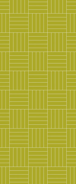 Yellow Mosaic Tile Acrylic Shower Panel 2440mm x 1220mm ( 3mm Thick) - CladdTech