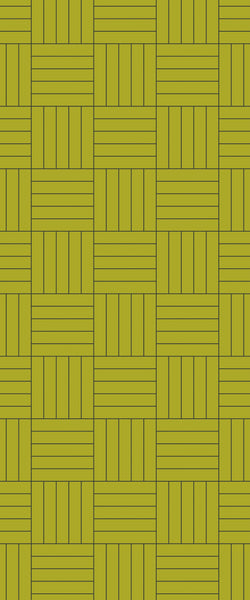 Yellow Mosaic Tile Acrylic Shower Panel 2440mm x 1220mm ( 3mm Thick) - CladdTech