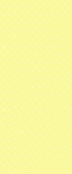 Yellow Diagonal Herringbone Tile Acrylic Shower Wall Panel 2440mm x 1220mm (3mm Thick) - CladdTech