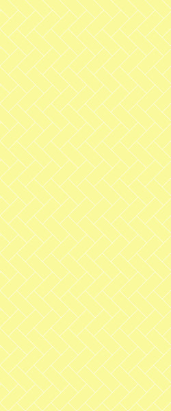 Yellow Diagonal Herringbone Tile Acrylic Shower Wall Panel 2440mm x 1220mm (3mm Thick) - CladdTech