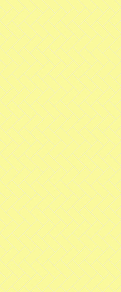 Yellow Diagonal Herringbone Tile Acrylic Shower Wall Panel 2440mm x 1220mm (3mm Thick) - CladdTech