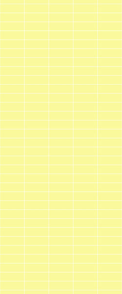 Yellow Horizontal Block Tile Acrylic Shower Panel 2440mm x 1220mm (3mm Thick) - CladdTech