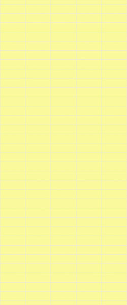Yellow Horizontal Block Tile Acrylic Shower Panel 2440mm x 1220mm (3mm Thick) - CladdTech