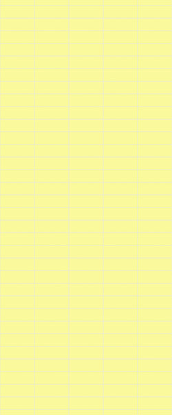 Yellow Horizontal Block Tile Acrylic Shower Panel 2440mm x 1220mm (3mm Thick) - CladdTech