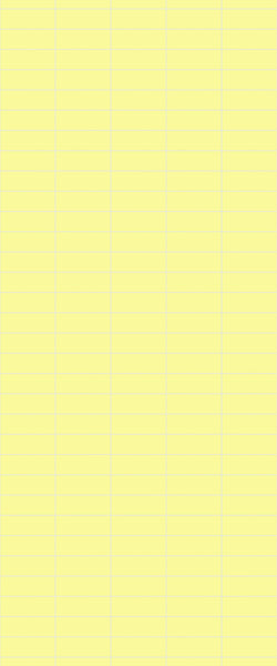 Yellow Horizontal Block Tile Acrylic Shower Panel 2440mm x 1220mm (3mm Thick) - CladdTech
