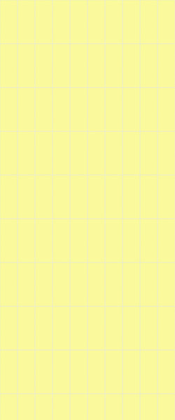 Yellow Vertical Block Tile Acrylic Shower Panel 2440mm x 1220mm ( 3mm Thick) - CladdTech