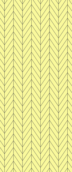 Yellow Chevron Tile Acrylic Shower Panel 2440mm x 1220mm ( 3mm Thick)