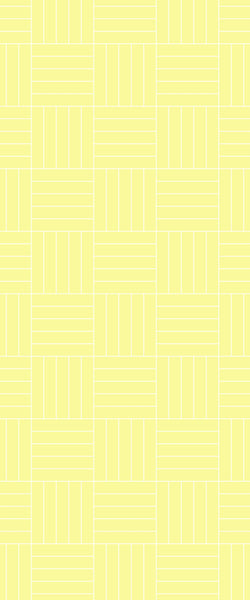 Yellow Mosaic Tile Acrylic Shower Panel 2440mm x 1220mm ( 3mm Thick) - CladdTech
