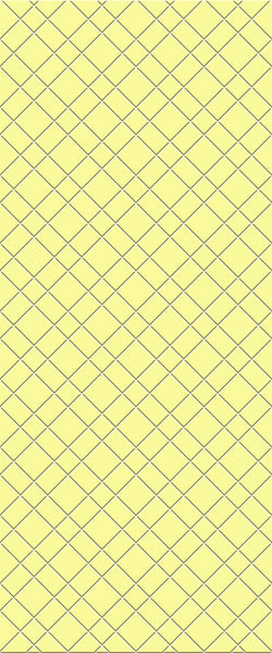 Yellow Basket Weave Tile Acrylic Shower Panel 2440mm x 1220mm ( 3mm Thick) - CladdTech