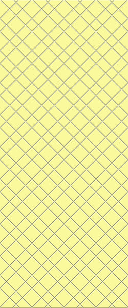 Yellow Basket Weave Tile Acrylic Shower Panel 2440mm x 1220mm ( 3mm Thick) - CladdTech