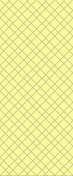 Yellow Basket Weave Tile Acrylic Shower Panel 2440mm x 1220mm ( 3mm Thick) - CladdTech