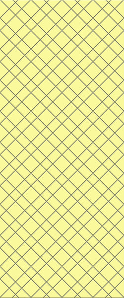 Yellow Basket Weave Tile Acrylic Shower Panel 2440mm x 1220mm ( 3mm Thick) - CladdTech
