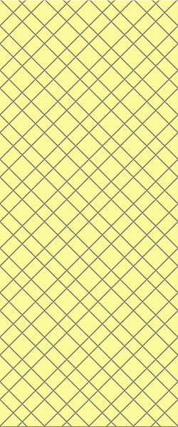 Yellow Basket Weave Tile Acrylic Shower Panel 2440mm x 1220mm ( 3mm Thick) - CladdTech