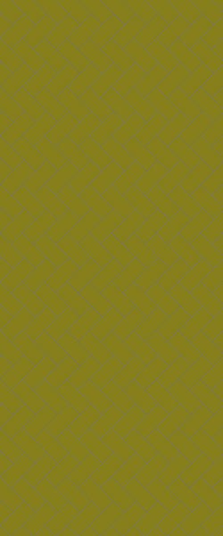 Yellow Diagonal Herringbone Tile Acrylic Shower Wall Panel 2440mm x 1220mm (3mm Thick) - CladdTech
