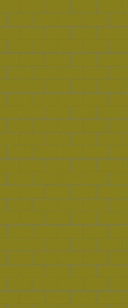 Yellow Subway Tile Acrylic Shower Wall Panel 2440mm x 1220mm ( 3mm Thick) - CladdTech