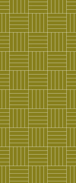 Yellow Mosaic Tile Acrylic Shower Panel 2440mm x 1220mm ( 3mm Thick) - CladdTech